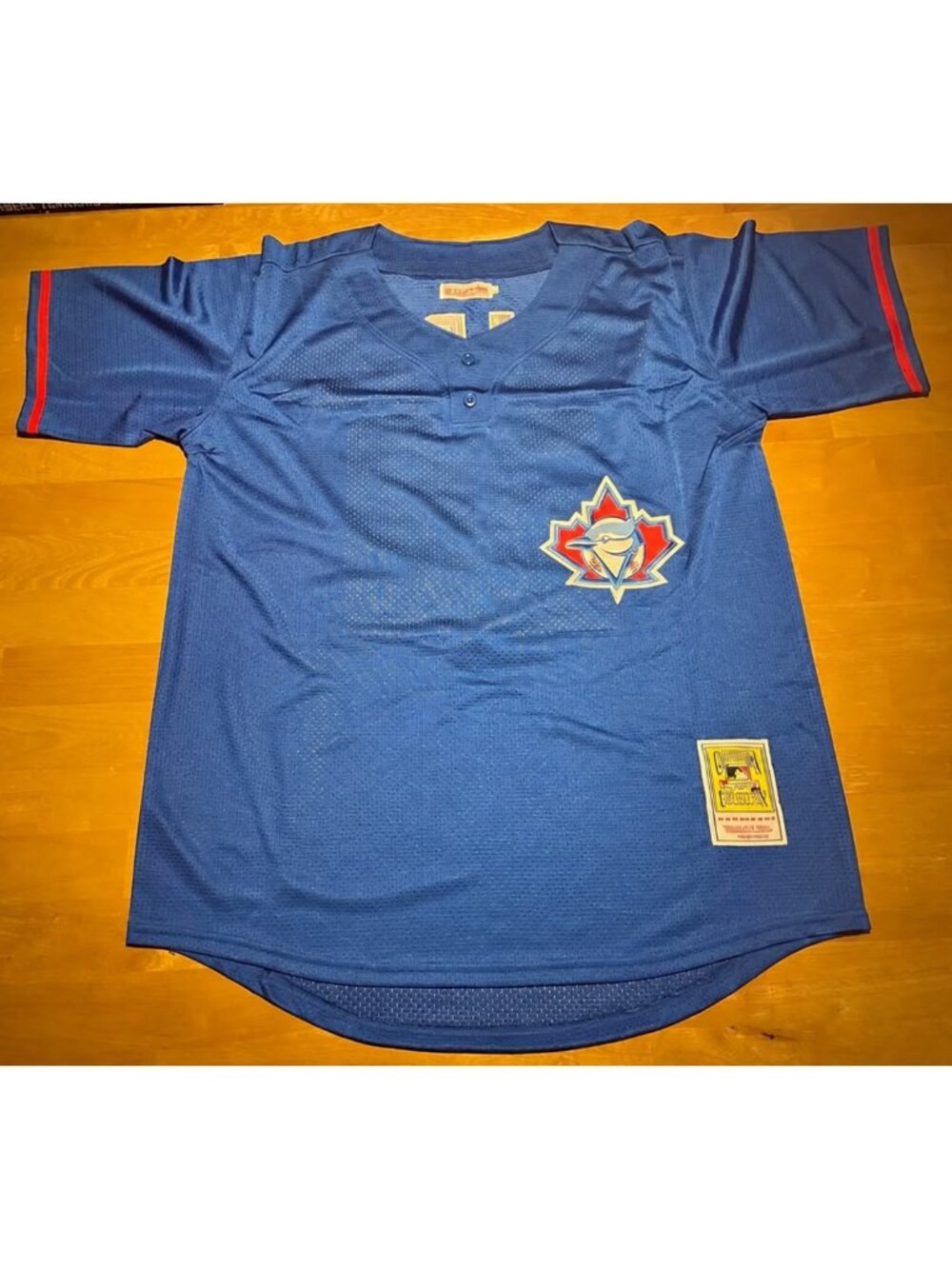 MLB Vintage Toronto Blue Jays Roy Halladay #32 Jersey Large Mitchell & Ness NWOT